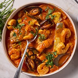 Bouillabaisse - prowansalska zupa rybna