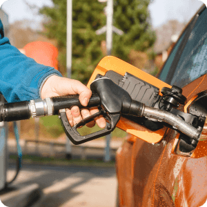 Refuelling a car
