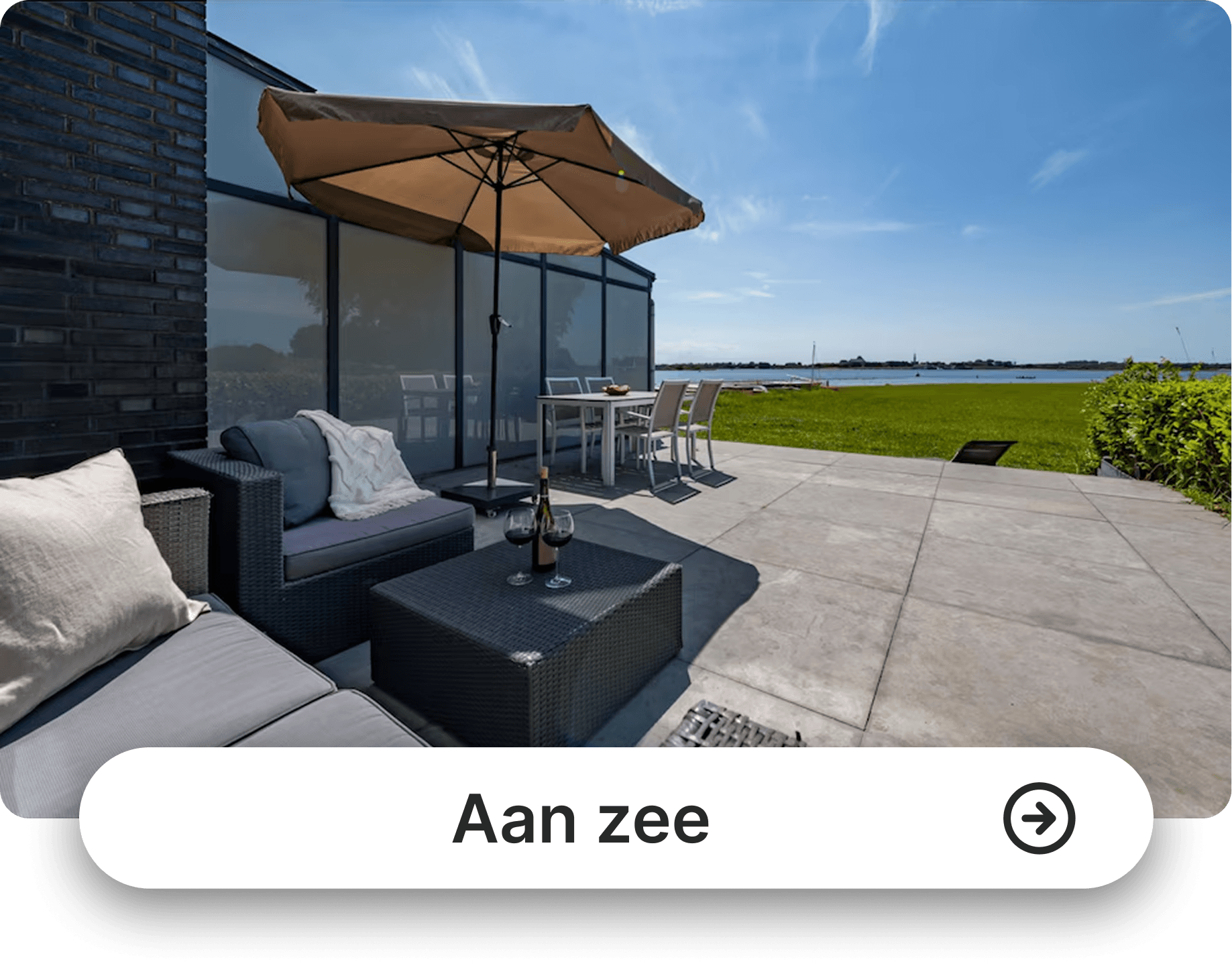 Aan zee