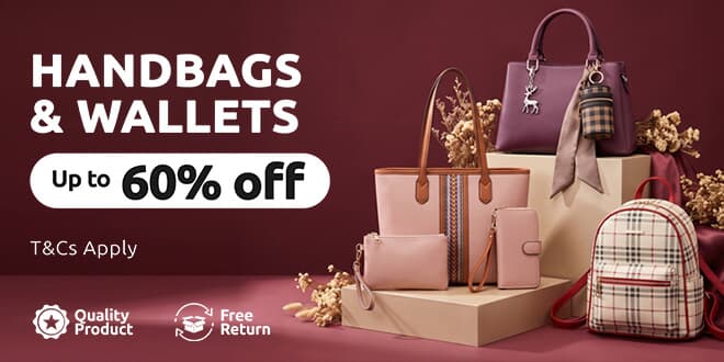 Handbags and wallets