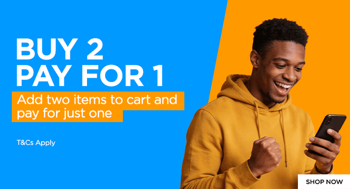 Buy one get one free