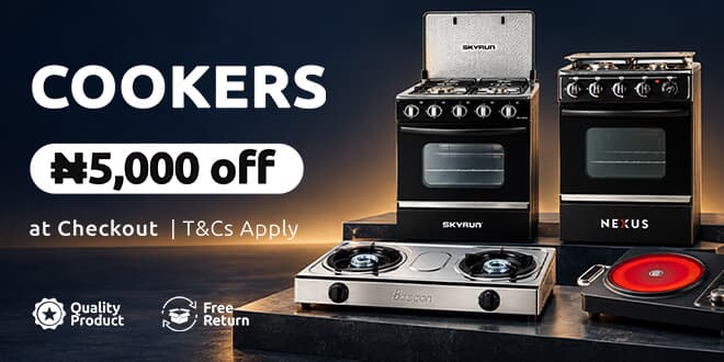 Cookers 5k off