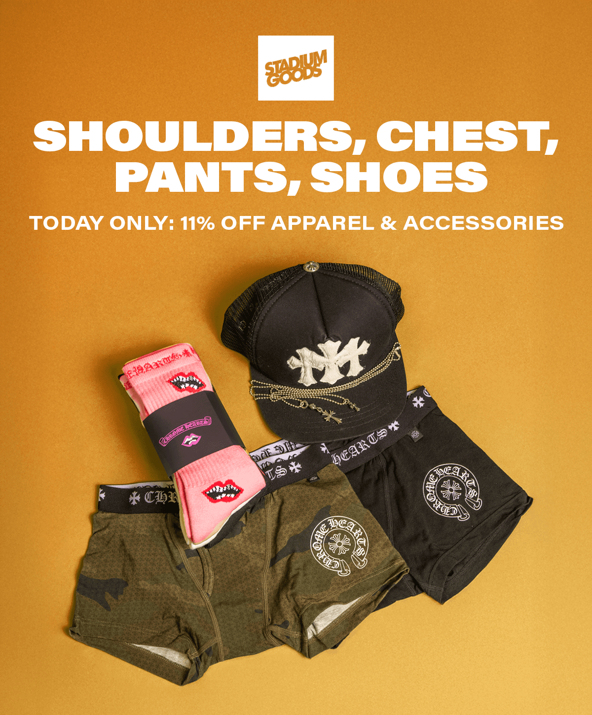 11% OFF APPAREL & ACCESSORIES