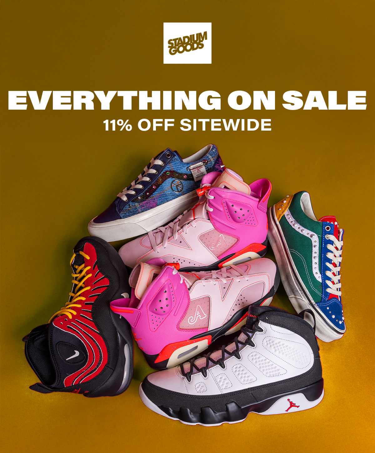 11% OFF EVERYTHING