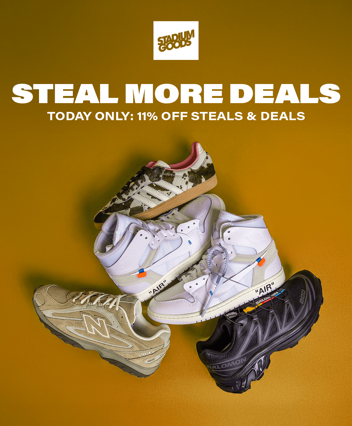 11% OFF STEALS & DEALS